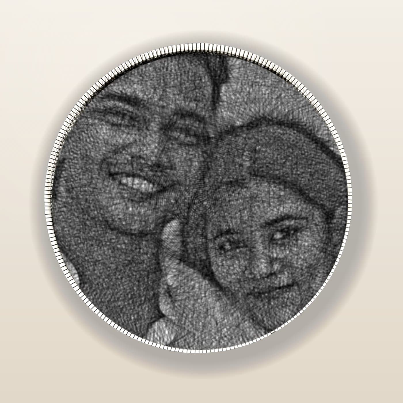 Double Face String Art Portrait, photo 2