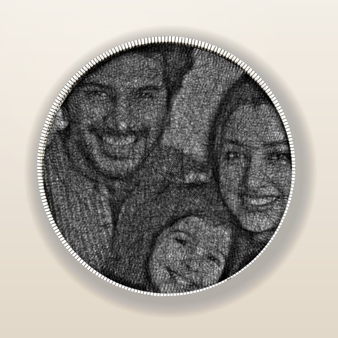 Family String Art Portrait, photo 2