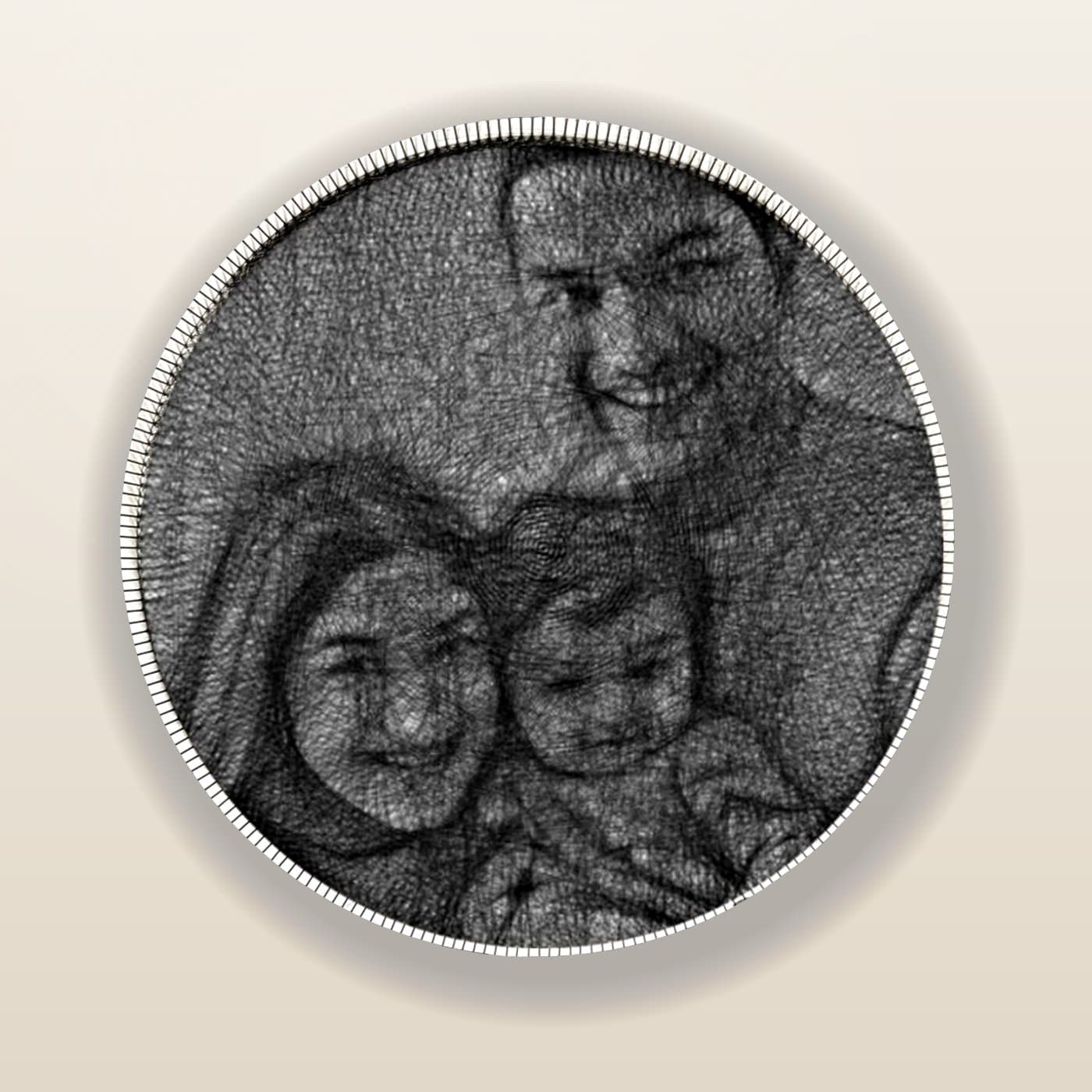 Family String Art Portrait, photo 3